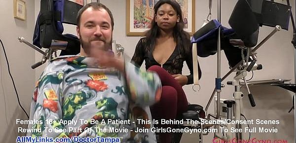  Ebony Cutie Minnie Rose&039;s Gyno Exam Captured on Hidden Cameras by Doctor Tampa @GirlsGoneGynoCom